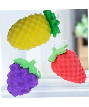 Hemoton 2pcs Bath Back Sponge & Face Sponge Set - Kids & Toddler Body Wash Scrubber for Baby Summer - Exfoliating Mesh Bath Sponge Supply - Buy Online on GoSupps.com