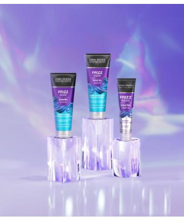 JOHN FRIEDA - Curl Couture Hair Routine Set - Shampoo + Demelant Care + Cream - For Curly Hair