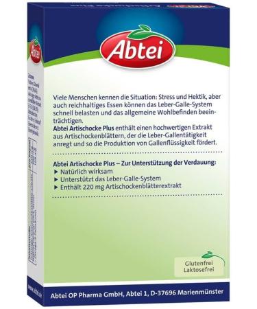Abbey Artichoke Plus Capsules - 30 Pcs | Premium Herbal Supplement for Digestive Health | International Shipping Available - Buy Online on GoSupps.com