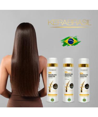 Keratin Hair Care Set - 300 ml Shampoo Treatment Cream & Finisher for Ultimate Hair Restoration - Buy Online on GoSupps.com