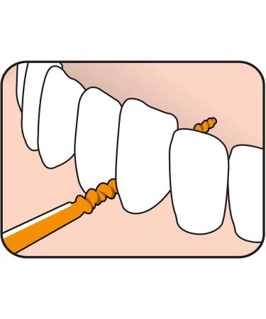 Buy Tepe Easypick Dental Stick XS/S - 36 Pieces with Pocket Case | Easy Daily Dental Care On-the-Go - Orange (Pack of 3) - Buy Online on GoSupps.com