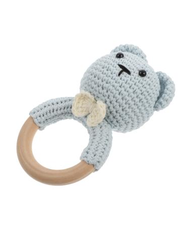 Toyvian Baby Teething Toys Chewing Toys for Baby Toy Newborn Toys Infant Soother Toy Infant Supply Infant Teething Toy Wooden Accessories Appease Teething Toy Baby Plaything As Shown 13x7x5cm