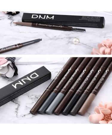 Eyebrow Pencil 2 Packs SMUSTY Waterproof Smudge-proof Eye Brow Makeup Kit with Eyebrow Brush Light Gray(#05) - Buy Online on GoSupps.com