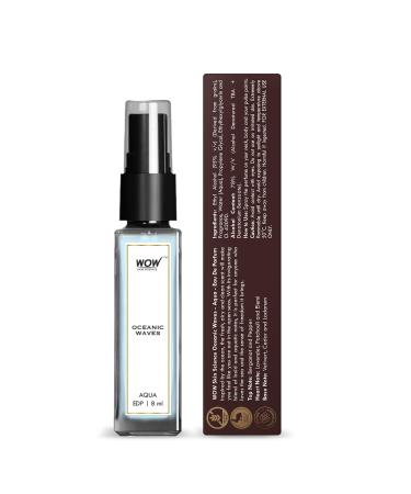 WO.W Skin Science Men Oceanic Waves | Aqua Eau De Parfum |Premium Valentine'S Day Gift | Long Lasting Luxury Aerosol Perfume For Him | 8mL - Buy Online on GoSupps.com