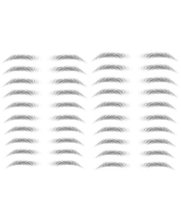 Yesallwas Black Eyebrows Tattoo 4D Hair-Like Fake Eyebrows Waterproof and Long-Lasting Realistic Imitation Eyebrow Transfer Sticker (STM-06)