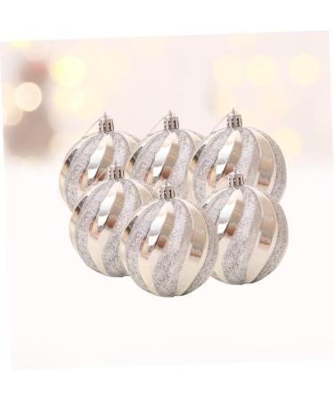 Cabilock 12 Pcs Christmas Hanging Balls Shatterproof Christmas Balls Christmas Ball Pendant Snowball Prom - Buy Online on GoSupps.com