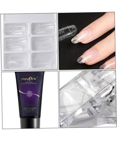 FRCOLOR 1set Set Nail Extension Glue Set Gel Manicure Nail Tools Nail Tips Gel Nail Lengthen Kit Nail Builder Gel Kit Nail Extension Kit Nail Art Brush Nail Brush Strengthen Plastic - Buy Online on GoSupps.com