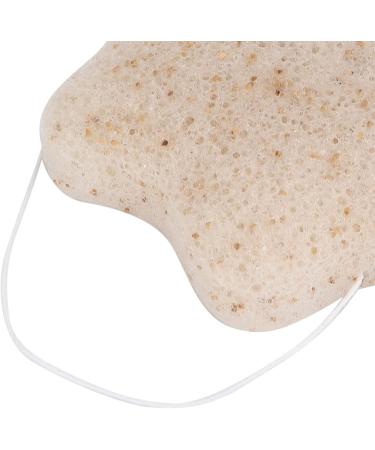 ZJchao Konjac Fiber Exfoliating Facial Sponge - Gentle Cleansing for Sensitive Skin Reusable Hydrating Puff - Buy Online on GoSupps.com