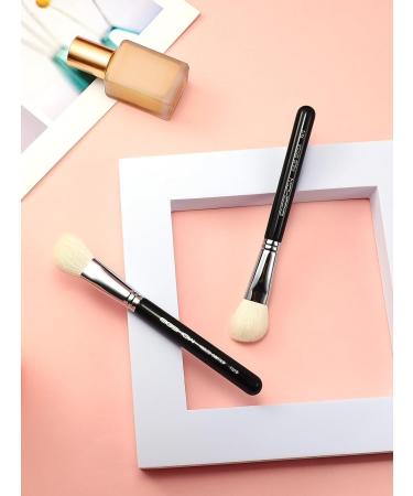 Contour Brush EIGSHOW Premium Face Angled Contour Makeup Brush with Luxe Saikoho Goat Hair Contour Foundation Brush for Cream Powder Liquid Blending Makeup Brush F610 - Buy Online on GoSupps.com