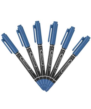 WOONEKY 6pcs Eyebrow Pen Eyebrow Tattoos Pen Pen Tool Surgery Pen Pen Plastic 13.9x1.8cm Blue