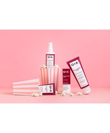 Q+A Hyaluronic Acid Facial Serum 30ml - Hydrating Serum for Healthy & Plump Skin - Buy Online on GoSupps.com