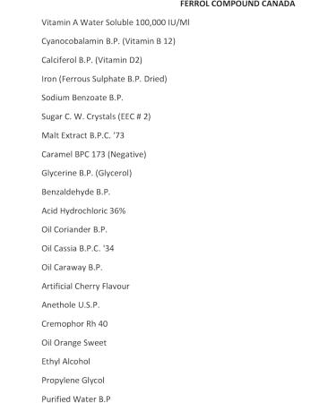 Ferrol Compound (500 ml) - Buy Online on GoSupps.com