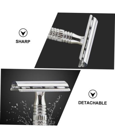Beavorty Double-Sided Razor Tools for Men - 6 Pack Aluminum Alloy Handheld Shaving Razors for Body and Hair - Buy Online on GoSupps.com
