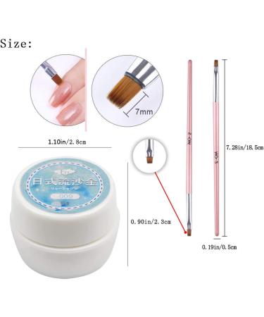 Ranvi Nail Polish Set Quicksand Gold Nail Polish for Family Party Professional Nail Salon (6 Boxes of Nail Polish 2 Brushes) Style 1 Nail polish 1 - Buy Online on GoSupps.com