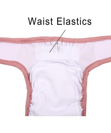 Joydaog Reusable Diapers for Small Dogs | Premium Belly Wrap Size XS | 4 Bright Colors | Pack of 4 - Perfect for Bitches - Buy Online on GoSupps.com