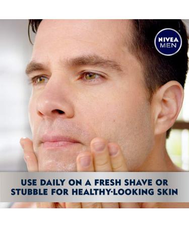 NIVEA Men Sensitive Skin & Stubble Balm - Face Lotion for Before & After Shave 4.2 fl oz - Pack of 1 - Buy Online on GoSupps.com