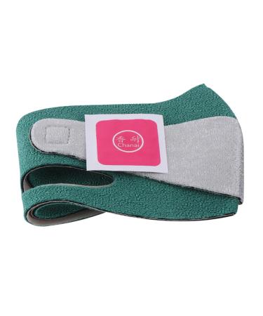 FRCOLOR Elastic 1pc Thin Face Belt Face Tape V Line Facial Lifting Face Shaper Belt Chin Cheek Slim Woman Anti Wrinkle Shaping Belt Mercerized Cloth 60X10.5X1cm Green
