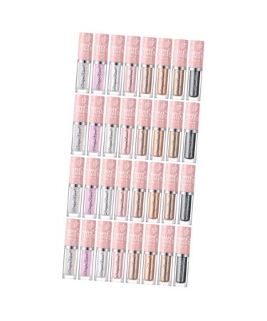 Didiseaon 32 Pcs Eye Shadow Makeup Supplies Eye Glitter Makeup Miss Liquid Eyeshadow Accessories Lasting