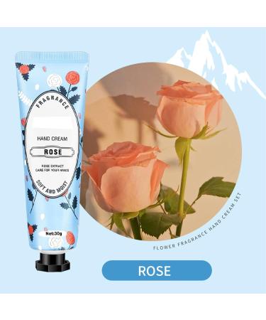  Huasean Set of 5 plant-based hand creams - Moisturizing hand cream - Natural floral scent - Travel gift set - Moisturizing and nourishing - Buy Online on GoSupps.com