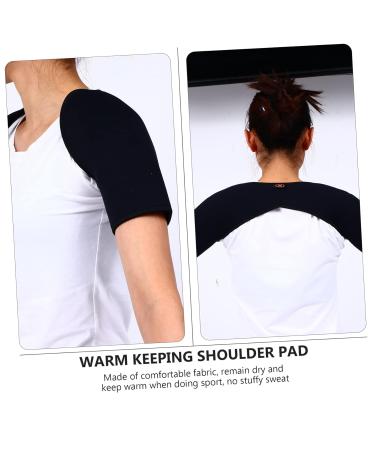 NOLITOY Warm Shoulder Strap Protector - Rotator Cuff Brace & Shoulder Support - Black Stabilizer for Injury Relief & Comfort - Buy Online on GoSupps.com