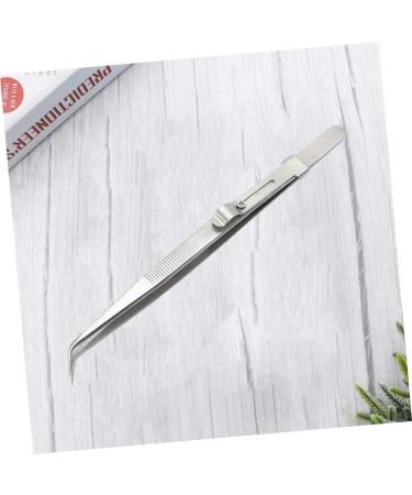 1Pc Set Laboratory Work Tweezers Diamond Tweezers Steel Tweezers Repair Tweezers Jewelry Tweezers Pointed High Precision Tweezers Cardmaking Tweezers Multifunctional Elbow Lengthen 16*1cm Picture 1 - Buy Online on GoSupps.com