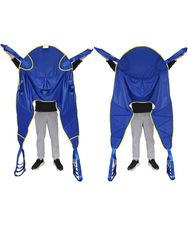 Lift Sling for Toileting Full Body Patient Transfer Lifter Portable Foldable Patient Hoist Sling Stair Transfer Belt Commode Divided Leg Sling for Elderly Disabled - Buy Online on GoSupps.com