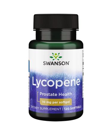 Swanson Lycopene 10 Milligrams 120 Sgels