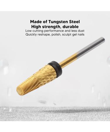 Nail Drill Bit 2 Way Rotating Replacement Tungsten Steel Nail Grinding Head Cuticle Clean Nail Bit for Nail Gel Cleaning Removal Nail Salon Supply - Buy Online on GoSupps.com