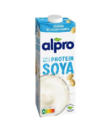 Alpro Sojabrink Original - Vegan & Lactose-Free Drink | High in Plant Proteins Calcium & Vitamins | 12 Pack (12 x 1L) UHT - Buy Online on GoSupps.com
