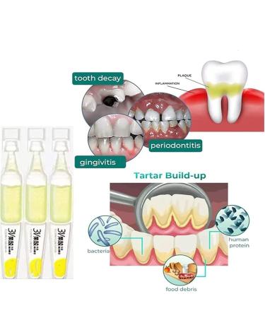 Buy Tlopa Ampoule Toothpaste & Serum - 3V Teeth Whitening Essence | Tartar & Stain Remover | 10 & 50 Pcs Available - International Shipping - Buy Online on GoSupps.com