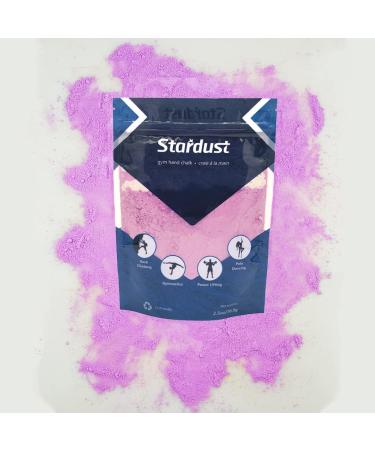 Stardust Hand Chalk 2.5oz Fine Powder | Purple Magnesium Carbonate for Rock Climbing, Gymnastics, Power Lifting, Crossfit & Pole Dancing - Buy Online on GoSupps.com