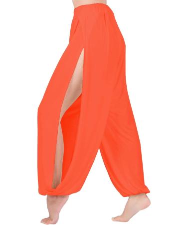 Lofbaz High Slit Yoga Harem Pants - Women's Dance, PJs, Lounge & Maternity Trousers - Buy Online on GoSupps.com