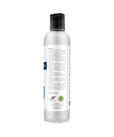 Sodium Lactate 60% - 8 oz | USP Grade Natural Preservative for Soap Making & Lotions | pH Regulator, Hardens Bars, Glycerin Substitute - Moisture Retention - Buy Online on GoSupps.com
