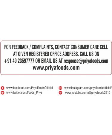 Priya Garlic Pickle 300g - Buy Online on GoSupps.com