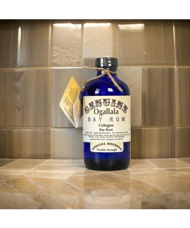 Cologne 8 oz. Double Strength|Special Reserve| Hand Crafted| Old Fashioned| Cobalt Blue Bottle - Buy Online on GoSupps.com