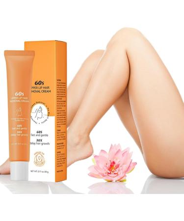 Facial Hair Remover - Upper Lip 20G Lip Hair Remover Hair Removal Cream for Women Gentle Facial Hair Removal Cream Lip Hair Removal Cream - Buy Online on GoSupps.com