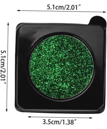 Beavorty 5pcs Glitter Eyeshadow Palette glitter eye shadow catrina green face glitter shine set Miss - Buy Online on GoSupps.com