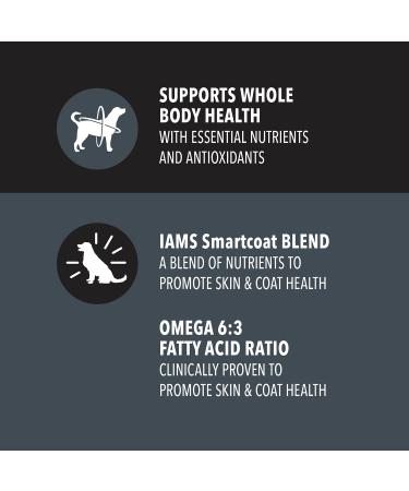 IAMS ADVANCED HEALTH Dog Food Dry SKIN & COAT Adult Chicken & Salmon Recipe 2.72kg Bag 2.72 kg (Pack of 1) - Buy Online on GoSupps.com