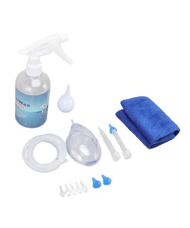 Ear Cleaning Kits 500ml Ear Washer Bottle System with Professional Tools Ear Wax Removal Kit for Home Use Safe and Hygienic Ear Irrigation Flushing System with Silicone Tube and - Buy Online on GoSupps.com