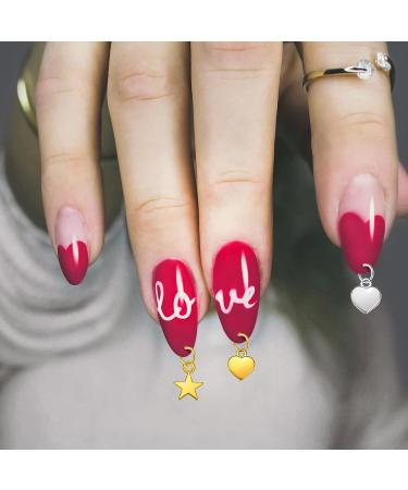 Inbagi 150pc Nail Piercing Charms Set with Tools - Dangle Nail Art Jewelry for Women & Girls - Buy Online on GoSupps.com