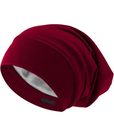 Silk bonnet for curly hair natural hair women and men - Buy Online on GoSupps.com