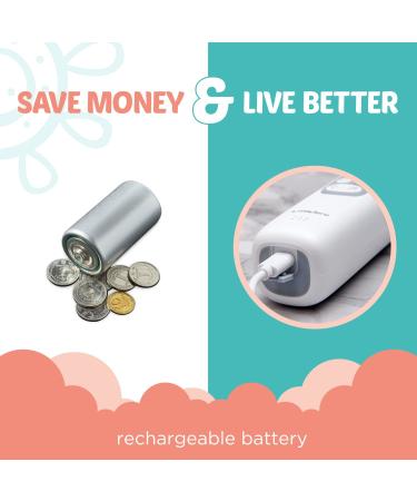 LitteTora Rechargeable Baby Nasal Aspirator - Electric Mucus Sucker for Infants & Toddlers - Buy Online on GoSupps.com