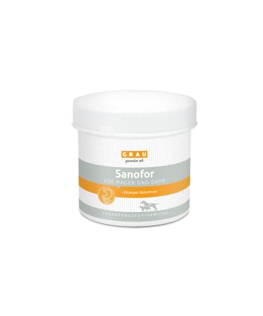 GRAU The Original Sanofor Therapeutic Peat Reconstituting For Intestinal Flora, For Living Intestinal Flora And Mucosa, Pack Of 1 (1 x 500 g), Food Supplement For Dogs/Cats