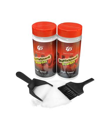 TORPSPORTS Shuffleboard Powder Wax Shuffleboard Sand Wax/Dustpan/Mini Broom Sets