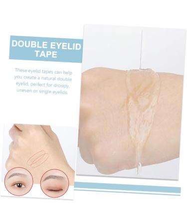 Mikinona Big Eyes 2 Sets 2 Sided Tape Eyelid Lifter Strips for Hooded Eyes Eyelid Strips Beauty Stickers Single Sided - Buy Online on GoSupps.com
