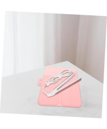 Beaupretty Curling Iron Insulation Bag - Travel Size Hair Dryer & Curling Iron Storage Pouch - Stylish Pink Carrier for Easy Travel & Organization - Buy Online on GoSupps.com