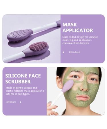 Beaupretty Facial Scrubber - Silicone Double Head Face Wash Tool for Deep Cleaning & Exfoliation - Buy Online on GoSupps.com