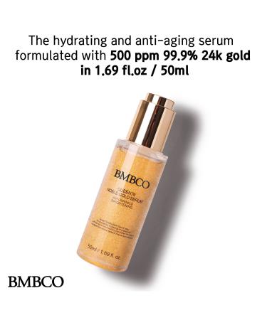 24K Liquid Gold Serum - Anti Aging Wrinkle Facial Skin Care Collagen Booster with EGF Peptides & Niacinamide for Brightening & Tightening - Buy Online on GoSupps.com