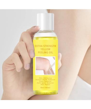 Peeling Oil For The Body Exfoliating Skin Care Solution 100ml Brightening Moisturizing Peeling Oil For Body Hand Knee Foot Elbow Care - Buy Online on GoSupps.com