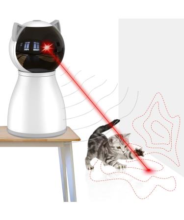 YVE LIFE Laser Toy for Indoor Cats Motion Activated Interactive Cat Toys for Kitten/Dogs USB Rechargeable Fast and Slow Circling Pattern Automatic On/Off and Silent - Buy Online on GoSupps.com
